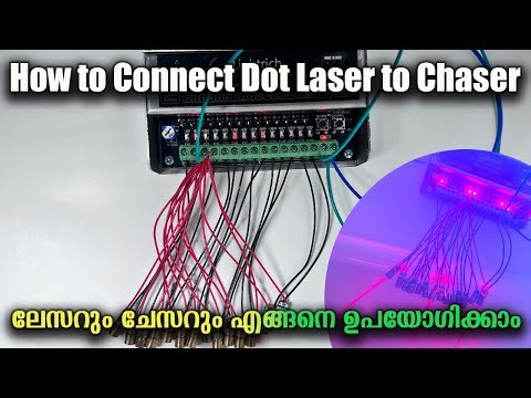 How to Connect Dot Laser to DC Led Chaser | Laser Diode & Chaser Connection Explained