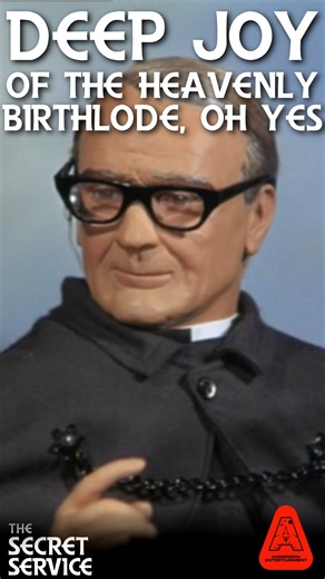 Born on June 7th 1911 was actor and comedian Stanley Unwin, who brought deep joy to his lead role as Father Stanley Unwin in Gerry and Sylvia Anderson's final Supermarionation series, The Secret Service! Favourite moments of madness from the prattling priest? #stanleyunwin #unwinese #thesecretservice #gerryanderson #sylviaanderson #engibold #rotatingrows See less | Official Gerry Anderson