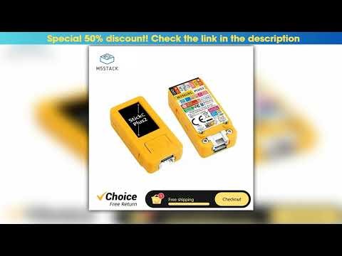 M5Stack StickC PLUS2 ESP32 IoT Development Kit IR BT and WiFi 114inch Screen IoT Automation