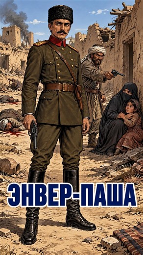 Энвер-паша: авантюрист, оставивший после себя только кровь / Enver Pasha #туркестан #туран