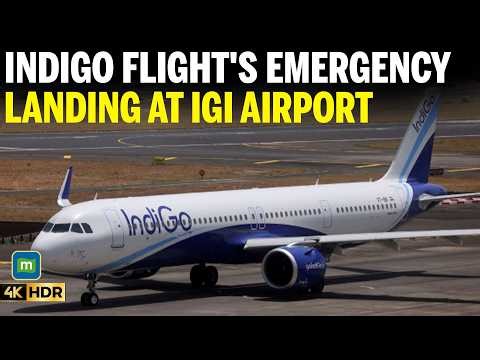 Vizag-Delhi Indigo Flight Makes Emergency Landing At IGI Airport