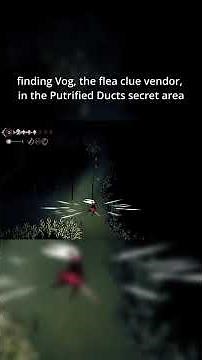 How to Get to Vog (NPC) in Putrified Ducts and get all fleas locations