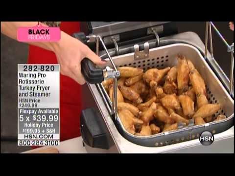 Kelly Diedring Harris presents the Waring Turkey Fryer on HSN; Dec 2014