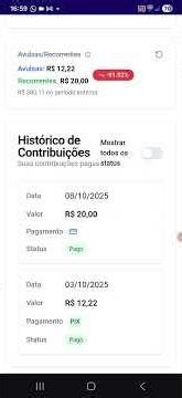 C-V02 Como vIsualizar suas contribuições na plataforma da DomPay-ECAP