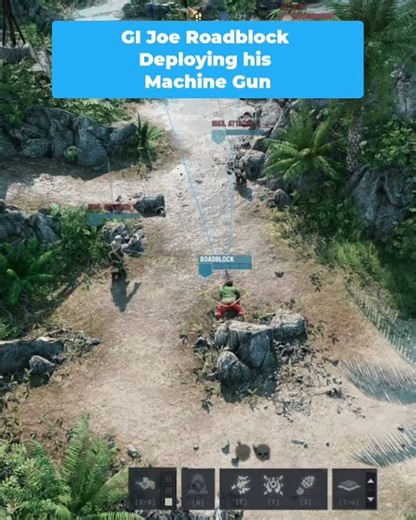 GI Joe Roadblock Deploying his Machine Gun #ja3 #gaming #mods