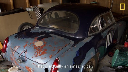 The 1962 Austin-Healey Sebring Sprite is one of the rarest cars in the world and was once driven by one of the greatest race car drivers of all time, Stirling Moss. Watch the team bring this beauty back to life and more tomorrow during the Auto Masters marathon that starts at 1 pm EST on National Geographic. | National Geographic TV