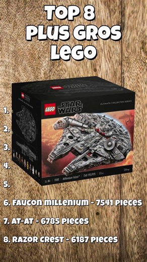 Top 8 Biggest LEGO Ever!