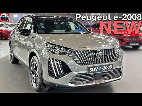 All NEW Peugeot e-2008 2024 - Visual REVIEW, interior & exterior
