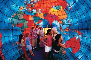 Mapparium Globe at the Mary Baker Eddy Library in Boston, USA