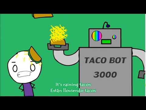 It's raining tacos - Lyrics sub español