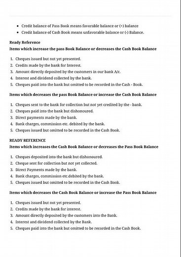 BRS | Bank Reconciliation Statement | One Shot Basics | Class 11 #account #class11