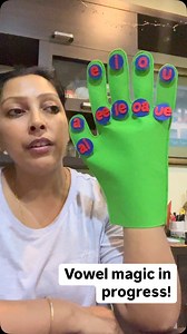 64K views · 6.1K reactions | Learning vowels just got hands-on! ✋️...