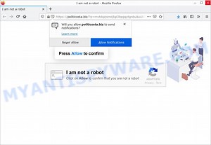 Politicosta.biz pop-up scam (Virus removal guide)