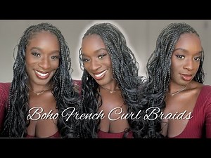 HOW TO: DIY Boho French Curl Braids | Full Tutorial + Maintenance Tips!