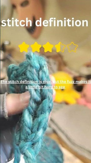 Lion Brand wool ease thick & quick review 🧶🦖