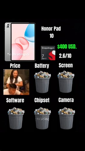 I'm rating your Tab 📱 | Honor Pad 10 #shorts