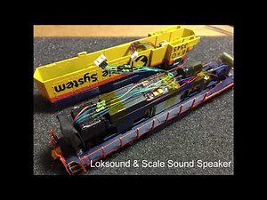 MTH HO GP35 Loksound DCC-Sound System & Speaker Upgrade Comparison by Scale Sound Systems