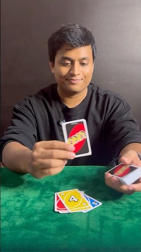 How to cheat in UNO with Magic #shorts #magic