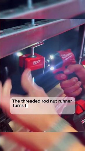 Threaded Rod Nut Runner #diy #tools #artandcraft #drillhack #shortvido