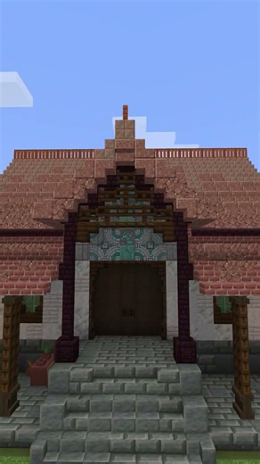 Building a Courtyard House : : Minecraft Forever World