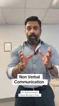 Learn non verbal communication as a powerful tool and form of interaction #nlp #communication