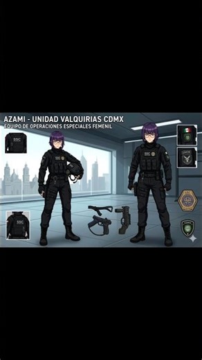 Azami, la Valquiria de CDMX: Misión Táctica [Tributo Fanmade]