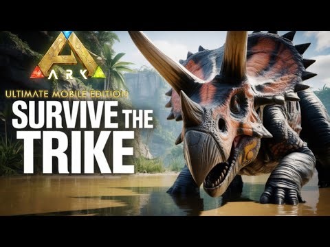 I Tamed a Trike on The Island | ARK Ultimate Mobile Survival EP 3