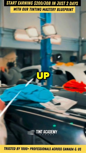You already do paint correction, PPF, or detailing 💎 — but when customers ask for tint, you send them somewhere else? That’s lost control, lost money, and lost trust. 🛑 Stop outsourcing what your shop could master in-house. There’s a premium 2-day training system built for business owners who want to grow smarter — not harder. Introducing the Tint Academy Method 🚀 — the #1 hands-on certification in Canada & USA for serious automotive professionals. ✅ Learn 3 complete tinting systems (cars, tr