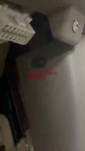 How to locate OBD2 in Nissan Pathfinder 2006 to 2012