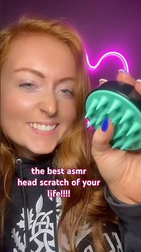 ASMR Most Relaxing, Sleepy Head Scratch/Massage EVER!!!