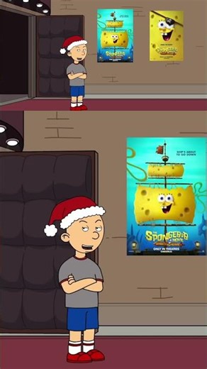Classic Caillou says he wants to ruin the SpongeBob movie! 😳😱