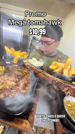 Deliciosos combos de tomahawk en Quito