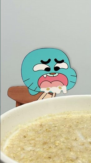Porridge: gnam o bleah? #gumball #cartoonnetwork #shorts