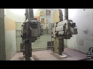 35mm Film Projector - Tour of a Movie Theater Projection Room