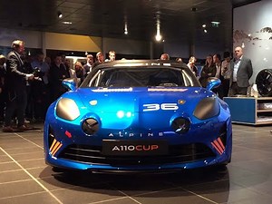 Alpine A110 Cup (2017) : ce qu'il faut retenir de la présentation
