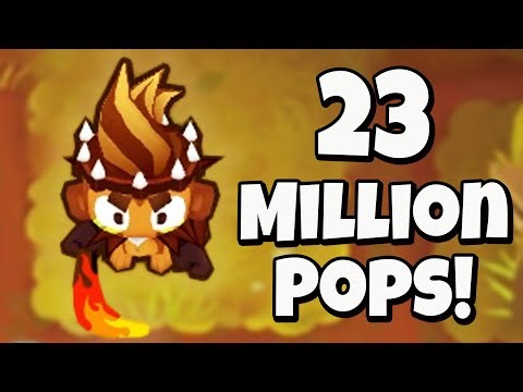 Can The Boomerang Get All 23 Million Pops in CHIMPS? (Bloons TD 6)