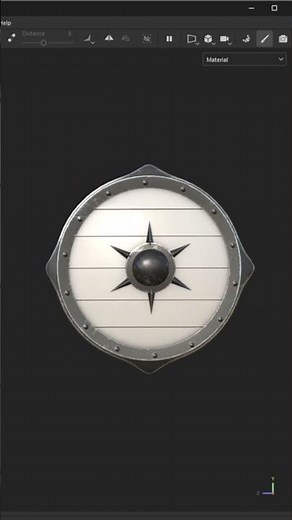 Radial Symmetry Trick in Substance Painter | Adobe Substance 3D #substancepainter #modelingtips