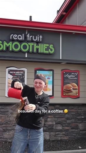 Enjoying Coffee on a Beautiful Day ☕️