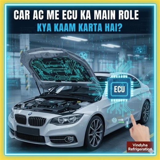 Car AC me ECU ka role | ECU AC ko kaise control karta hai | Full Explanation#vindhyarefrigeration