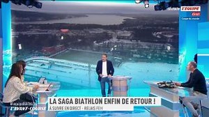 Biathlon - Le replay de l'avant-course du relais dames d'Östersund