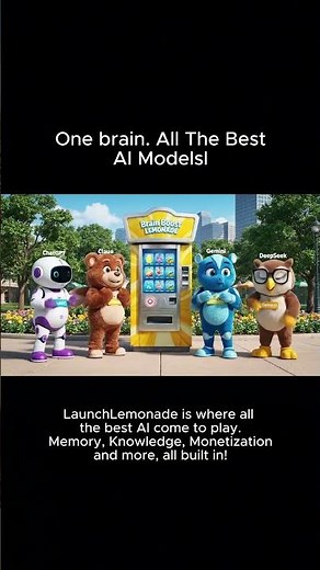 All the best models, one AI lemonade stand