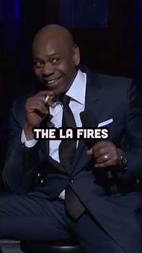 Dave Chappelle jokes about LA Fires during SNL monologue 😭😂