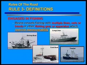 Collision Avoidance Nav Rules