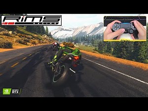 RiMS RACING | Kawasaki Ninja ZX-10RR at Million Dollar Highway | Controller Cam gameplay