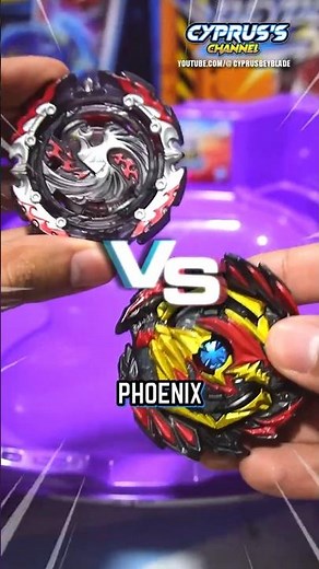 DREAD PHOENIX vs VENOM DEVOLOS #ベイブレード #beyblade ‪@VersyOFC‬