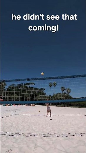 see no evil! #volleyball #beach #pov #coed #sport