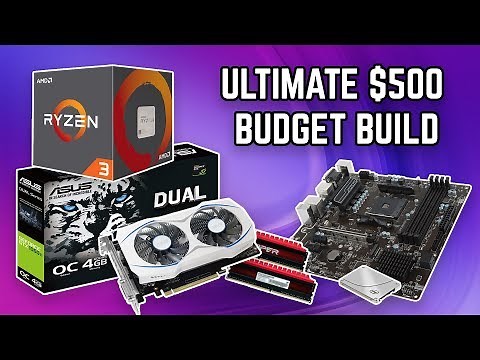 BEST CHEAP $500 GAMING PC BUILD GUIDE!!!