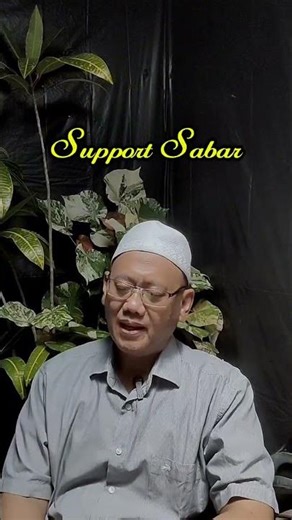 Support Sabar #nasihatislam