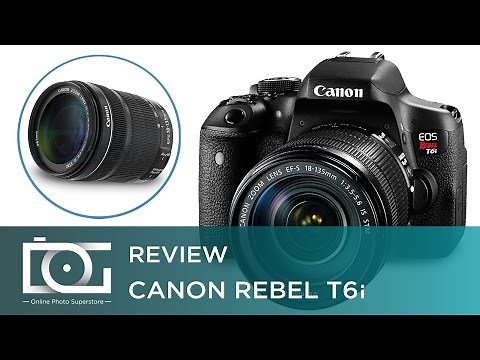 Canon Rebel T6i Review (750D) w/ EFS 18-135mm Lens | UNBOXING REVIEW