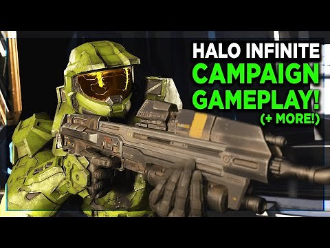 NEW HALO INFINITE CAMPAIGN GAMEPLAY, CUTSCENES AND STORY DETAILS (FULL CAMPAIGN OVERVIEW BREAKDOWN)